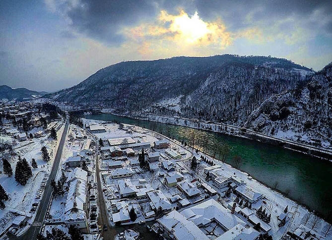 Zima na Drini i Zvorničkom jezeru